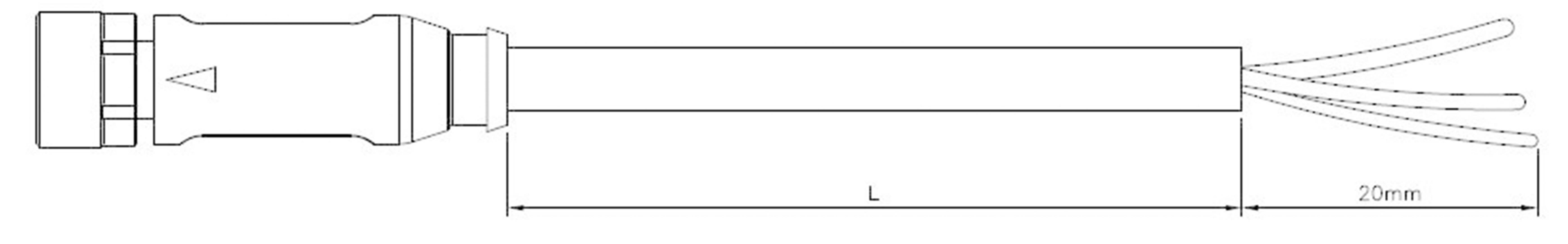 Câble de raccordement pour capteurs/actionneurs M12 femelle droit , extrémités ouvertes Pôle: 3 TE Connectivity 2273043-3 1 pc(s)