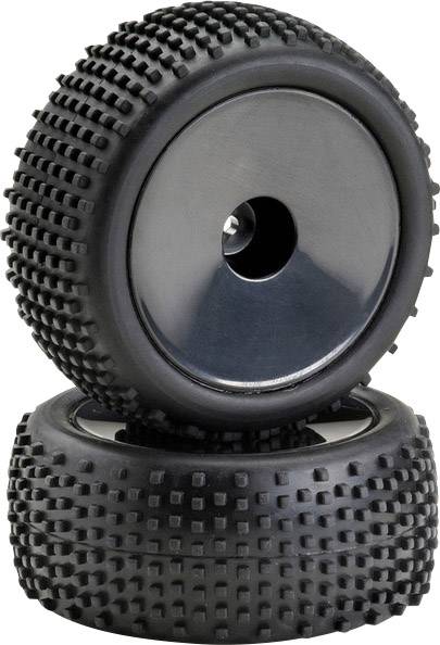 Roues complètes Pin line pour Buggy Absima 2500012 disque noir 1:10 1 paire(s)