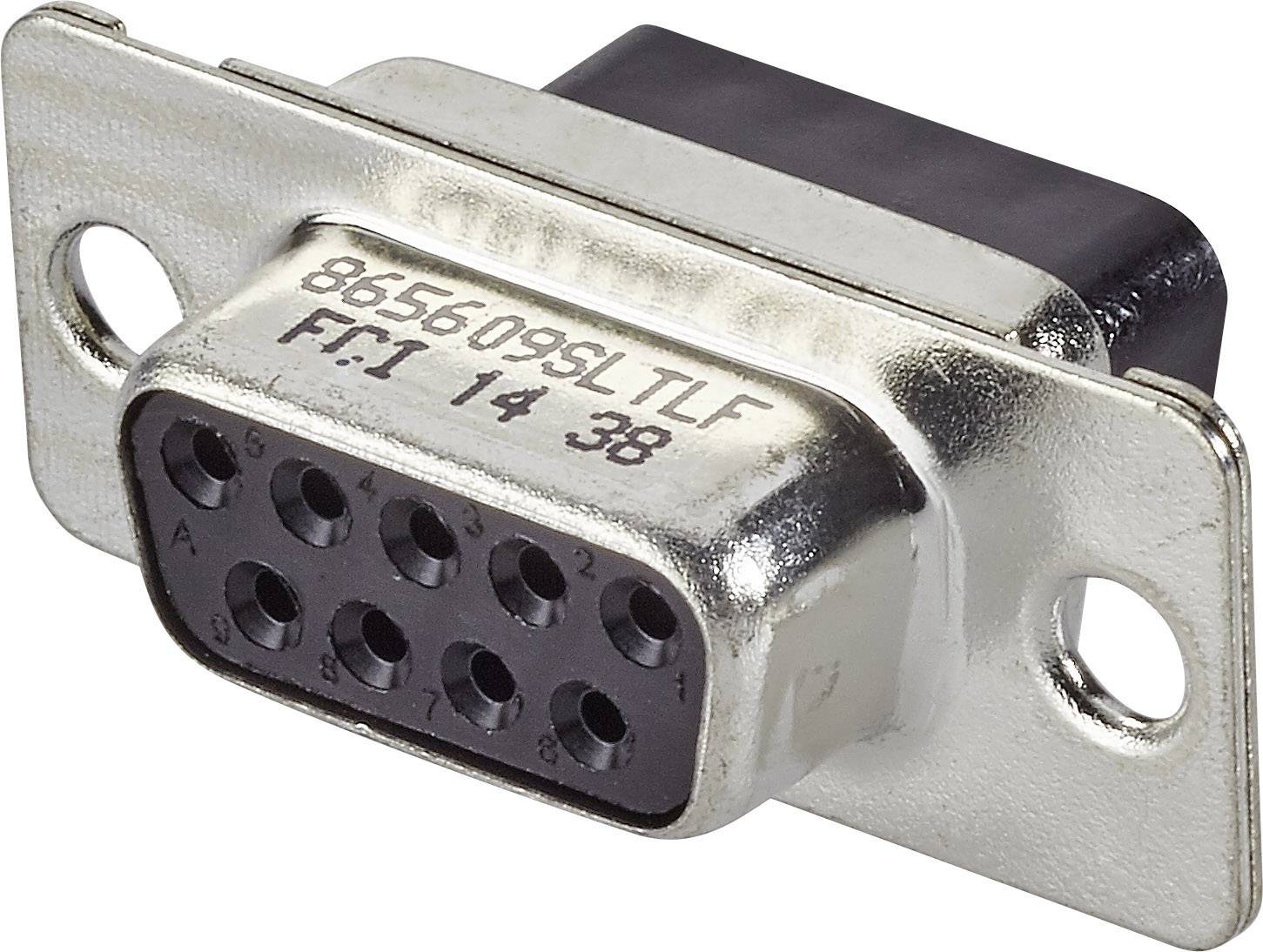 FCI D-SUB 865625SLTLF Embase SUB-D femelle 180 ° Nombre de pôles: 25