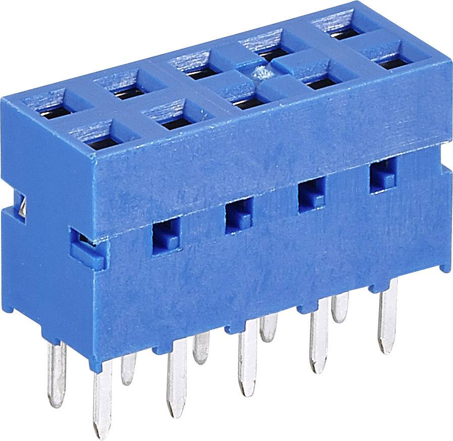 Barrette femelle (standard) FCI Dubox / PV / Bergstik 76342-304LF Nbr de rangées: 2 Nombre de pôles par rangée: 4