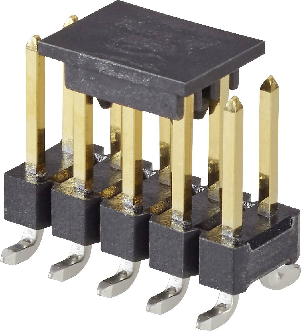 Barrette mâle (standard) FCI Dubox / PV / Bergstik 95278-101A10LF Nbr de rangées: 2 Nombre de pôles par rangée: 5