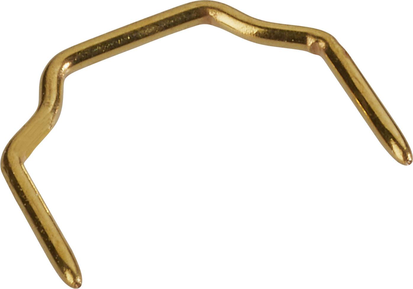 Shunt sans isolation W & P Products 161-30-00-0 Pôle:2 Pas: 7.62 mm or