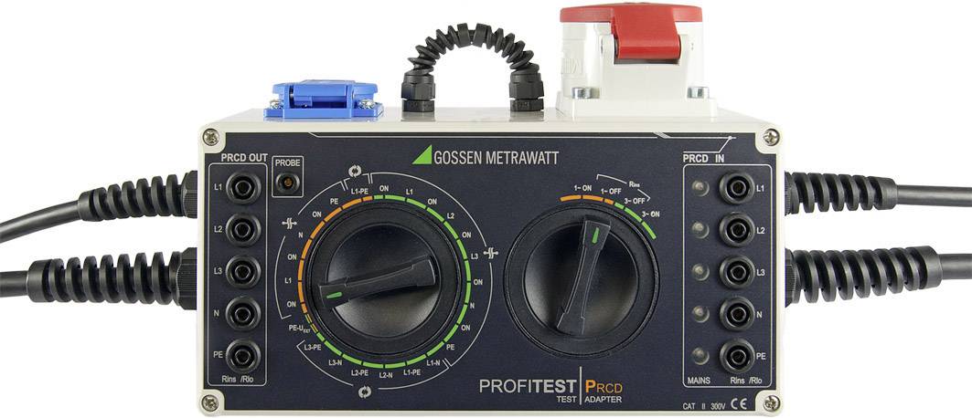 Gossen Metrawatt M512R PROFITEST PRCD Adaptateur de test PROFITEST-PRCD pour le test standard de PRCD-K et PRCD-S en simulant les