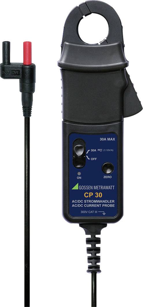 Gossen Metrawatt CP30 Adaptateur de pince ampèremétrique Gamme de mesure A/AC: 1 mA - 30 A Plage de mesure A/DC: 1 mA - 30 A