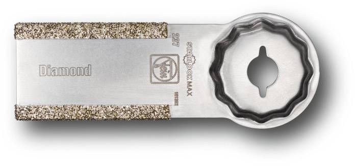 Lame de scie diamantée avec fixation Starlock Max, adaptée aux travaux sur matériaux durs. Caractéristique principale : durabilité et polyvalence.