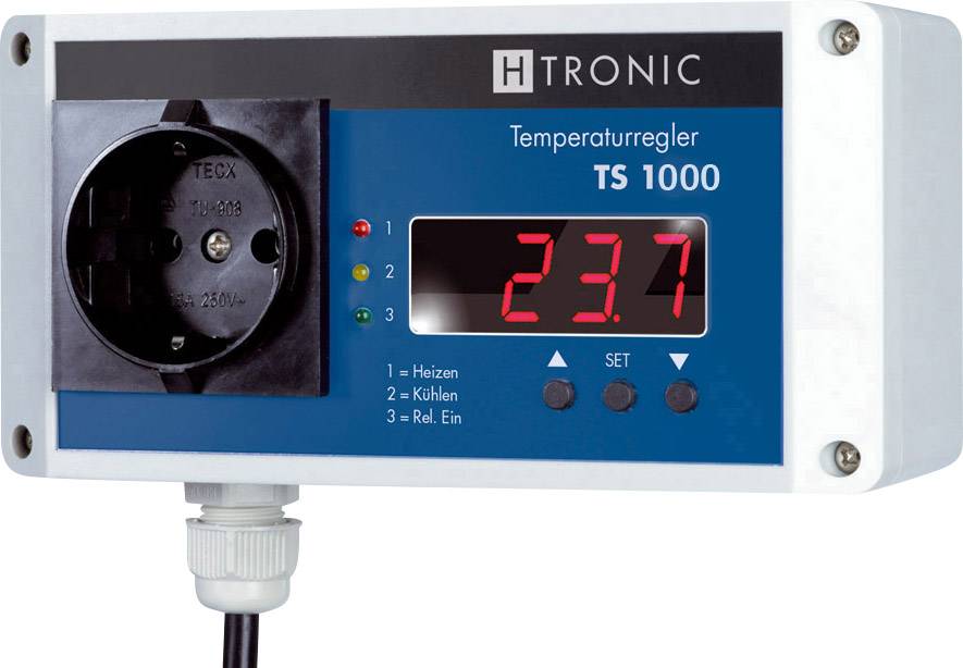H-Tronic TS 1000 Thermo-interrupteur -55 - 850 °C 3000 W