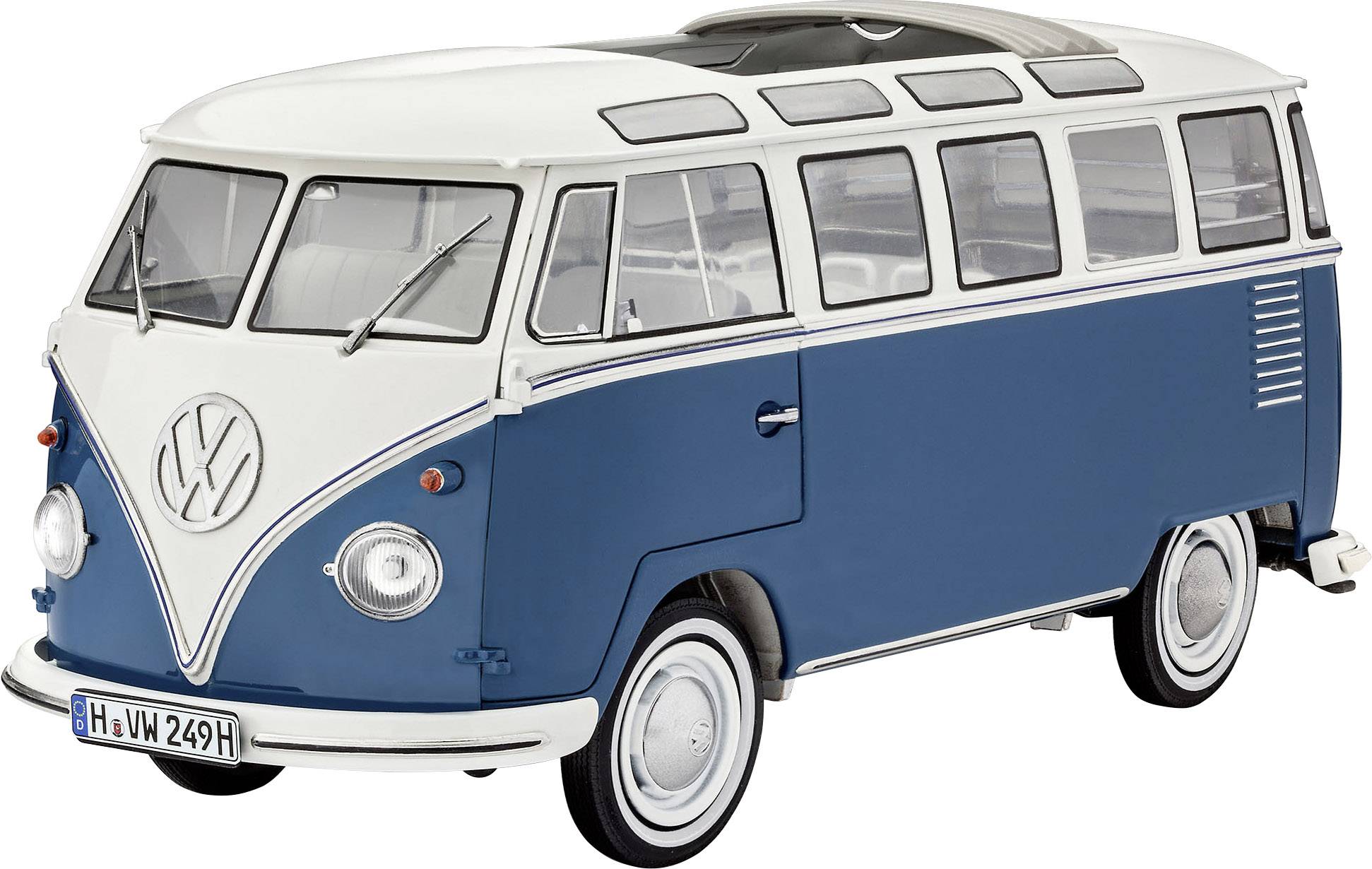 Maquette de bus Revell 07009 Volkswagen T1 Bus Samba 1:16