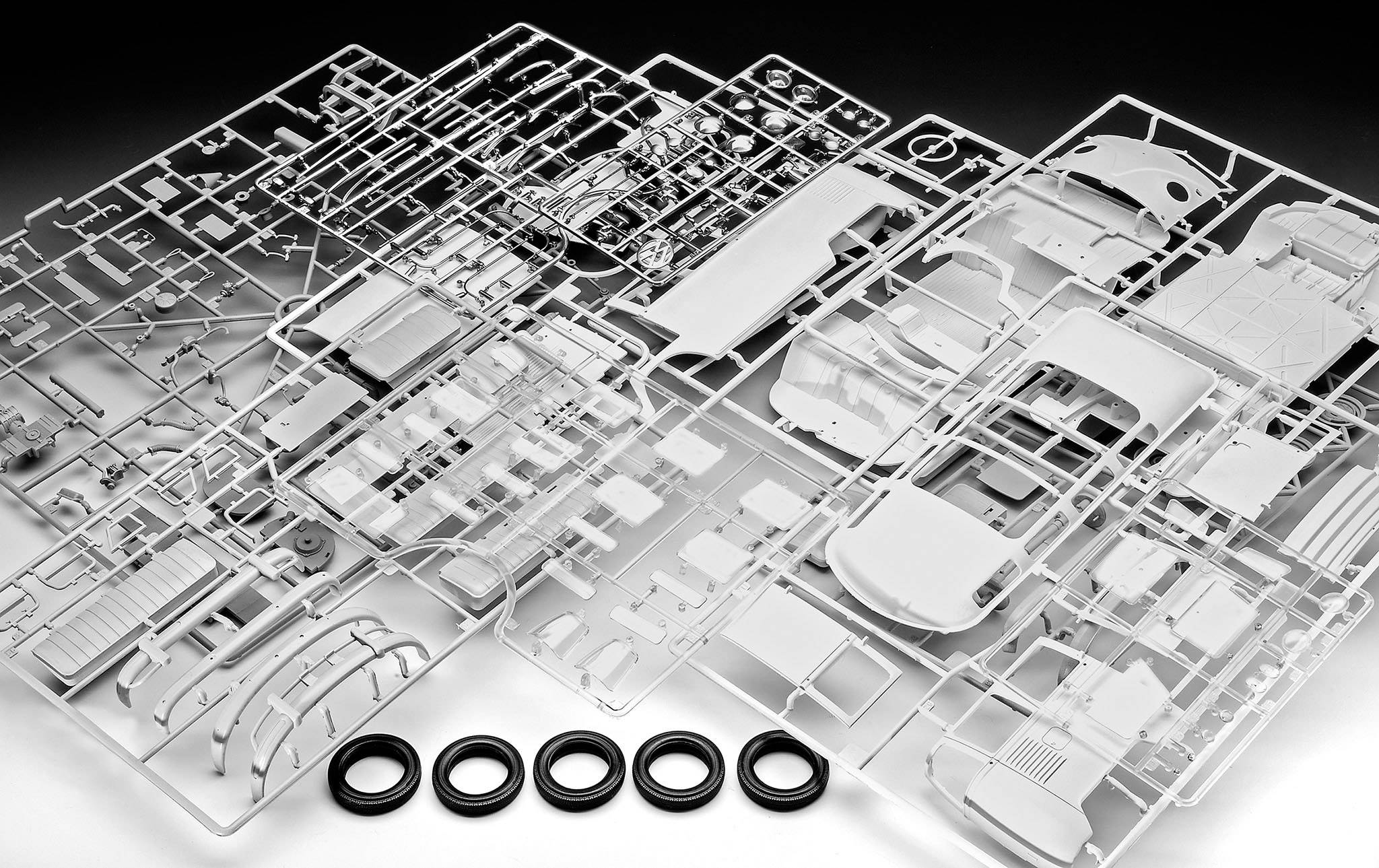 Maquette de bus Revell 07009 Volkswagen T1 Bus Samba 1:16