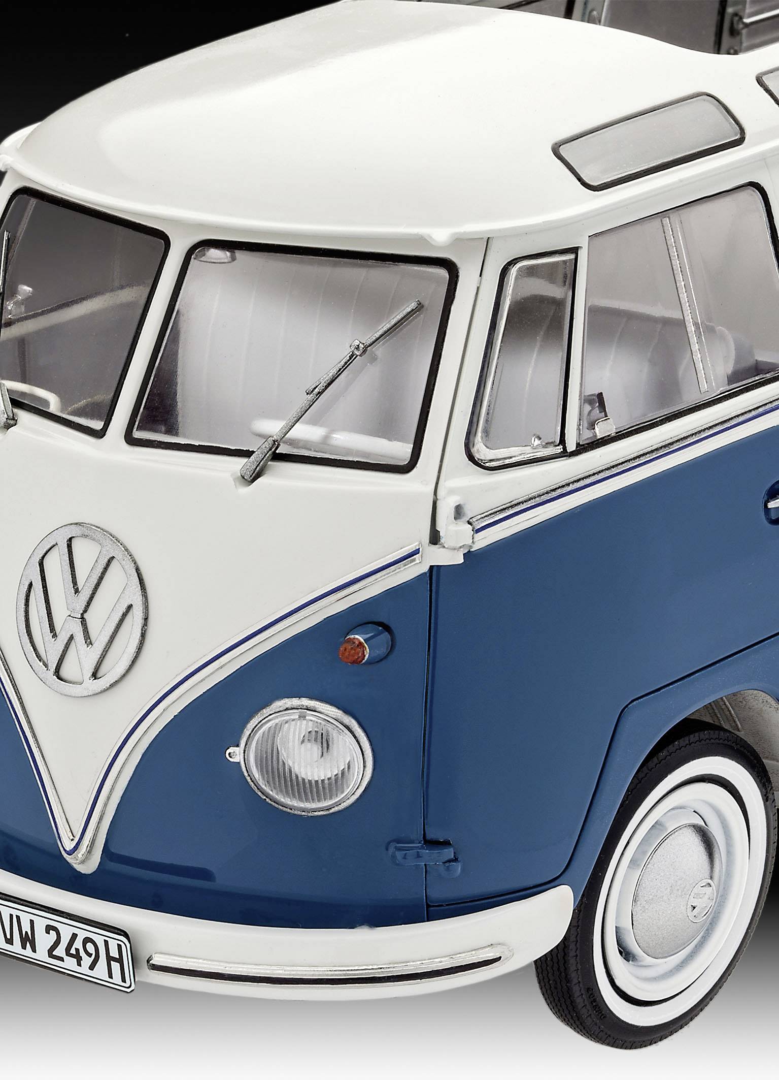 Maquette de bus Revell 07009 Volkswagen T1 Bus Samba 1:16