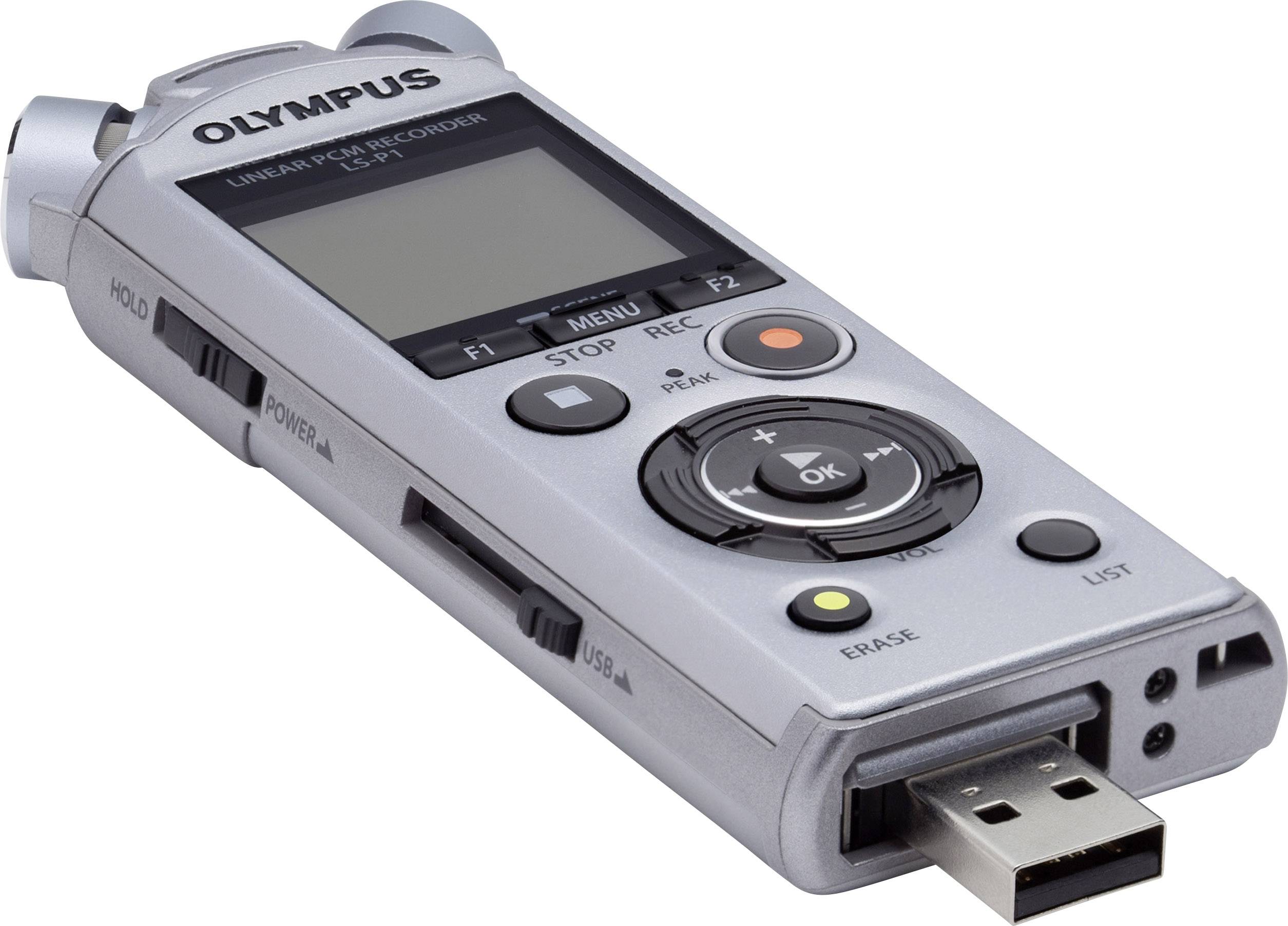Enregistreur audio mobile Olympus LS-P1 argent