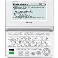 Casio Traducteur électronique EW-G200 allemand, anglais, français, espagnol 1 pc(s) Casio Traducteur électronique EW-G200 allemand, anglais, français, espagnol 1 pc(s)