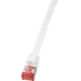LogiLink CF2091S RJ45 Câble réseau, câble patch CAT 6 U/FTP 10.00 m blanc contacts dorés 1 pc(s) LogiLink CF2091S RJ45 Câble réseau, câble patch CAT 6 U/FTP 10.00 m blanc contacts dorés 1 pc(s)