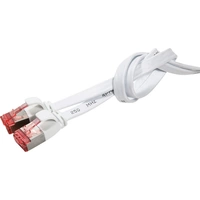 LogiLink CF2091S RJ45 Câble réseau, câble patch CAT 6 U/FTP 10.00 m blanc contacts dorés 1 pc(s) LogiLink CF2091S RJ45 Câble réseau, câble patch CAT 6 U/FTP 10.00 m blanc contacts dorés 1 pc(s)