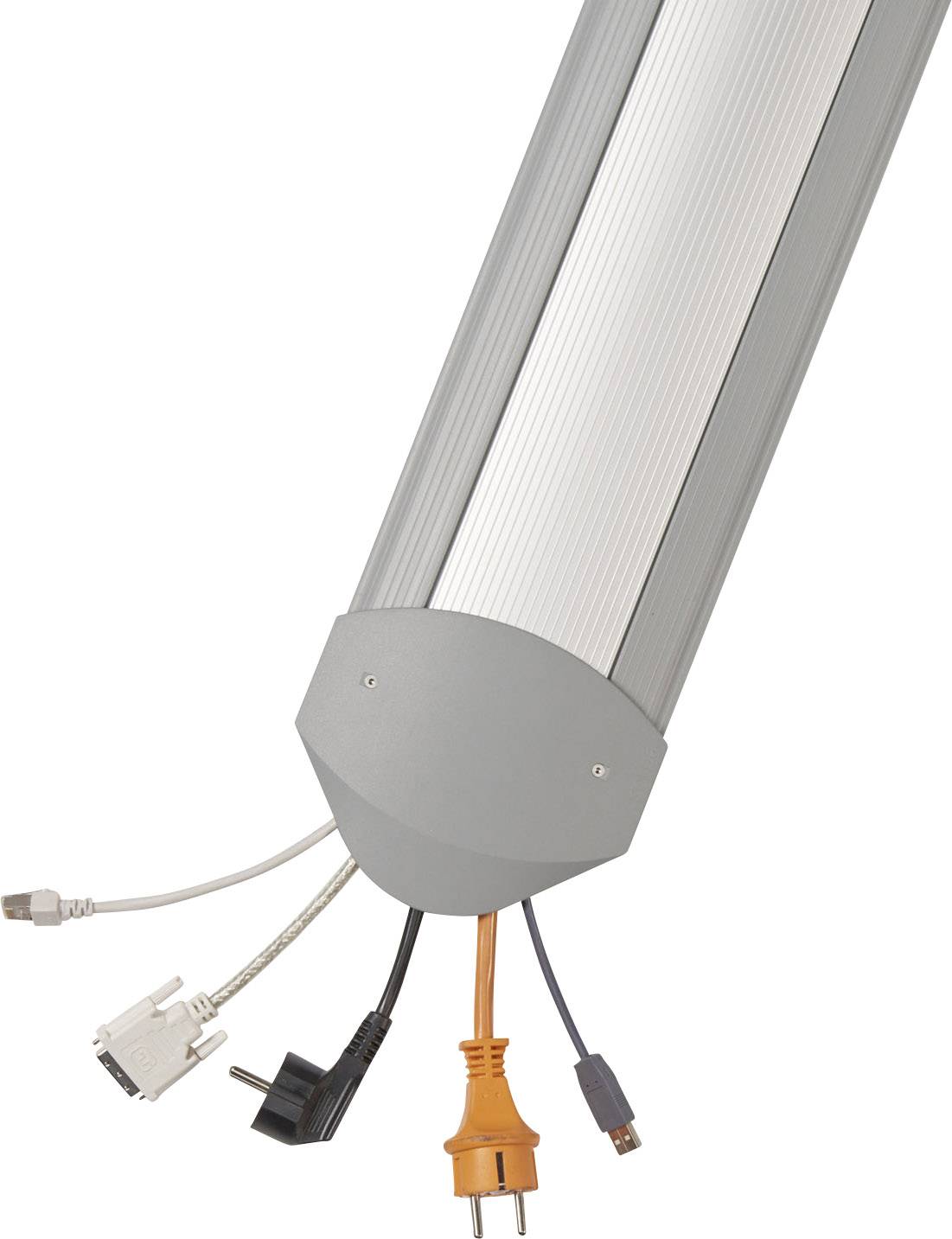 Embout d'extrémité gris clair Serpa ELB15 5.02086.7042 Longueur 130 mm 2 pc(s)