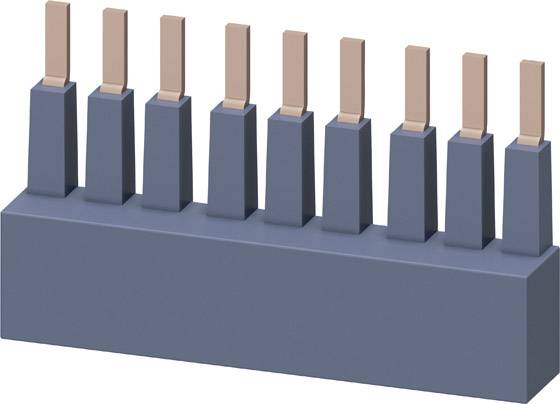 Un connecteur électrique avec huit broches verticales dans un support gris. Adapté pour les circuits électroniques.