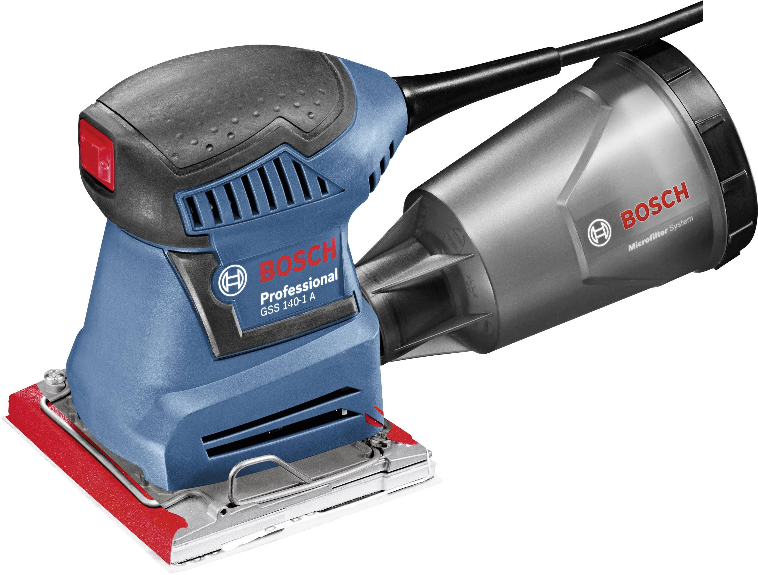 Ponceuse vibrante 180 W Bosch Professional GSS 140-1 A 06012A2100 Surface abrasive 101 x 113 mm 1 pc(s)