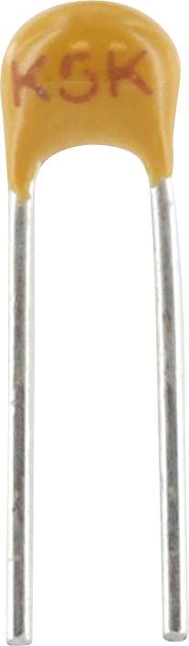 Kemet C315C471J1G5TA+ Condensateur céramique sortie radiale 470 pF 100 V 5 % (L x l x H) 3.81 x 2.54 x 3.14 mm