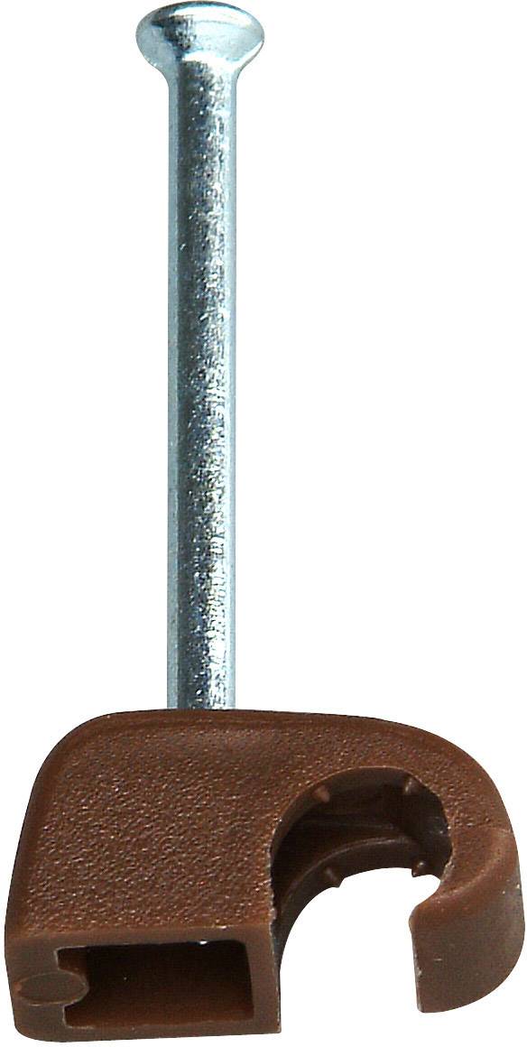 Kopp 342606089 Cavalier 342606089 Plage de Ø du faisceau 4 à 7 mm marron 50 pc(s)