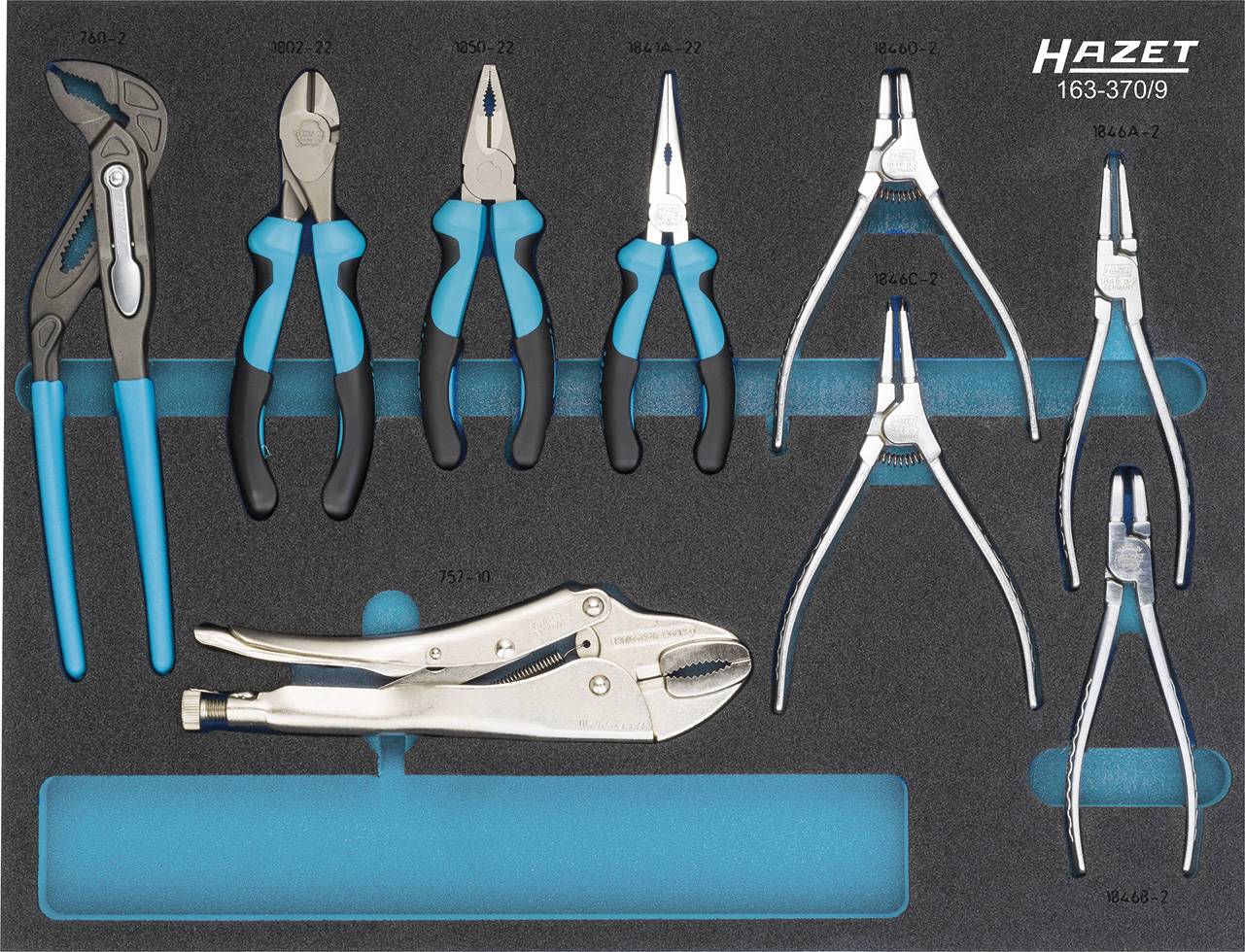 Hazet 163-370/9 Jeu de pinces