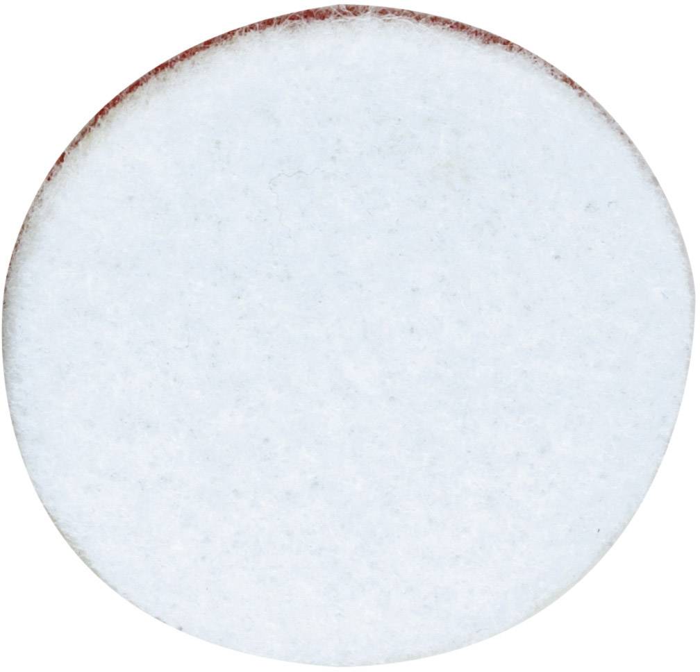 Comprimé blanc et rond à la surface légèrement texturée, placé devant un arrière-plan neutre.