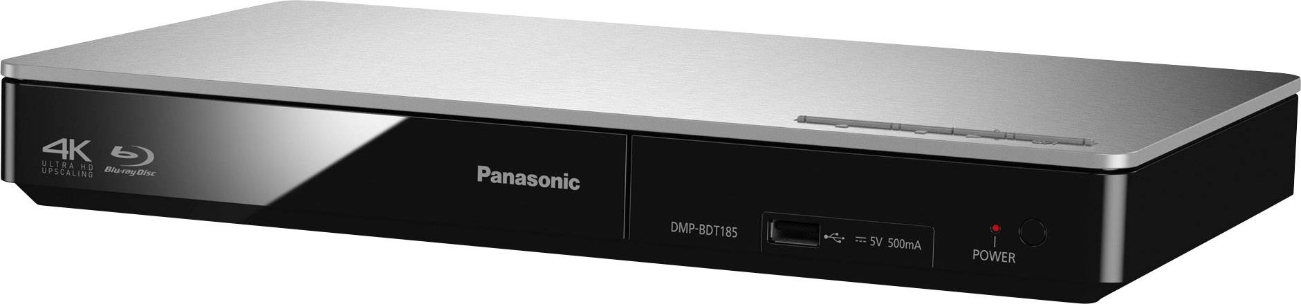 Lecteur Blu-ray 3D Panasonic DMP-BDT185 Upscaling 4K argent