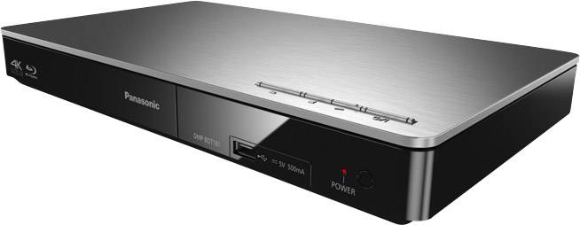 Lecteur Blu-ray 3D Panasonic DMP-BDT185 Upscaling 4K argent