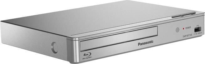Lecteur Blu-ray 3D Panasonic DMP-BDT168 Upscaling Full HD argent