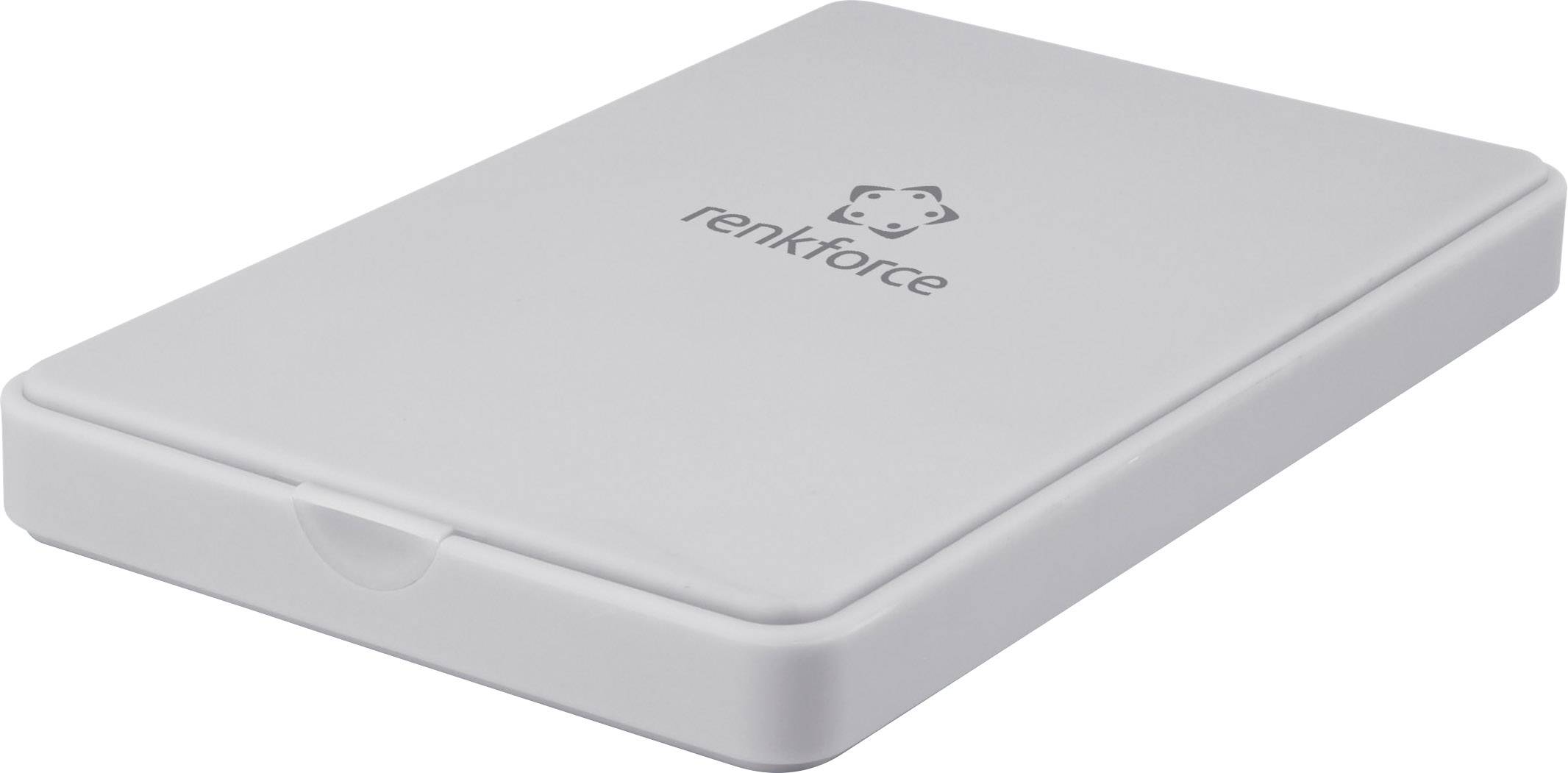 Renkforce RF-4505644 Boîtier pour disque dur SATA 2.5 pouces USB 3.1 (Gen 1)