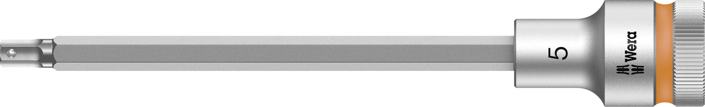 Douille-embout 6 pans intérieurs 5 mm Longueur: 140 mm Wera 05003841001 Propulseur: 1/2" (12.5 mm) 1 pc(s)