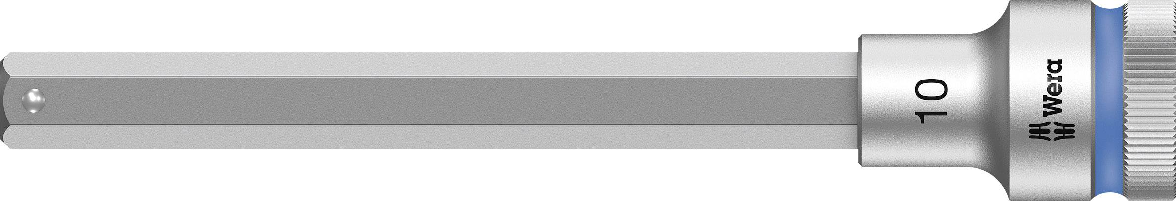 Douille-embout 6 pans intérieurs 10 mm Longueur: 140 mm Wera 05003845001 Propulseur: 1/2" (12.5 mm) 1 pc(s)