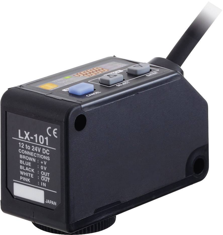 Panasonic LX101 Capteur de couleur 1 pc(s) 12 - 24 V/DC (L x l x H) 35 x 24 x 57 mm