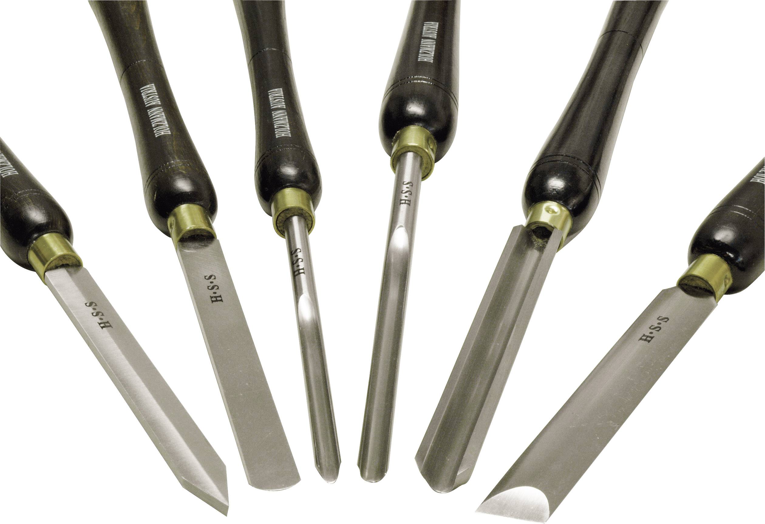 Jeu d'outils de tournage pour bois Holzmann Maschinen H6TLG 1 pc(s)