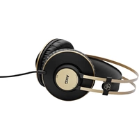 Casque supra-auriculaire pour le studio circum-aural filaire AKG Harman K92 noir, or Casque supra-auriculaire pour le studio circum-aural filaire AKG Harman K92 noir, or