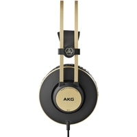 Casque supra-auriculaire pour le studio circum-aural filaire AKG Harman K92 noir, or Casque supra-auriculaire pour le studio circum-aural filaire AKG Harman K92 noir, or