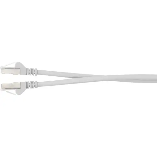 Renkforce RF-4737366 RJ45 Câble réseau, câble patch CAT 6a S/FTP 10.00 m gris duplex, ignifuge, avec cliquet d'encastrement Renkforce RF-4737366 RJ45 Câble réseau, câble patch CAT 6a S/FTP 10.00 m gris duplex, ignifuge, avec cliquet d'encastrement