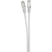 Renkforce RF-4737366 RJ45 Câble réseau, câble patch CAT 6a S/FTP 10.00 m gris duplex, ignifuge, avec cliquet d'encastrement Renkforce RF-4737366 RJ45 Câble réseau, câble patch CAT 6a S/FTP 10.00 m gris duplex, ignifuge, avec cliquet d'encastrement