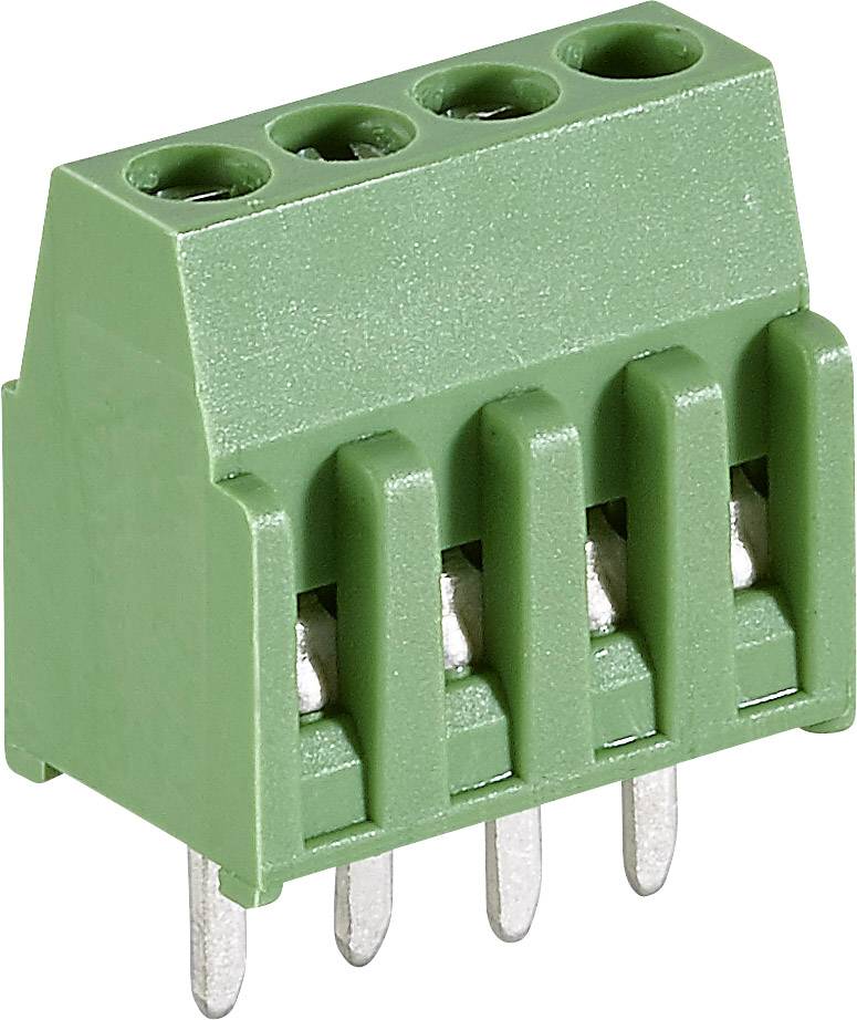 Bornier à vis TE Connectivity 282834-6 1.4 mm² Nombre de pôles 6 vert 1 pc(s)