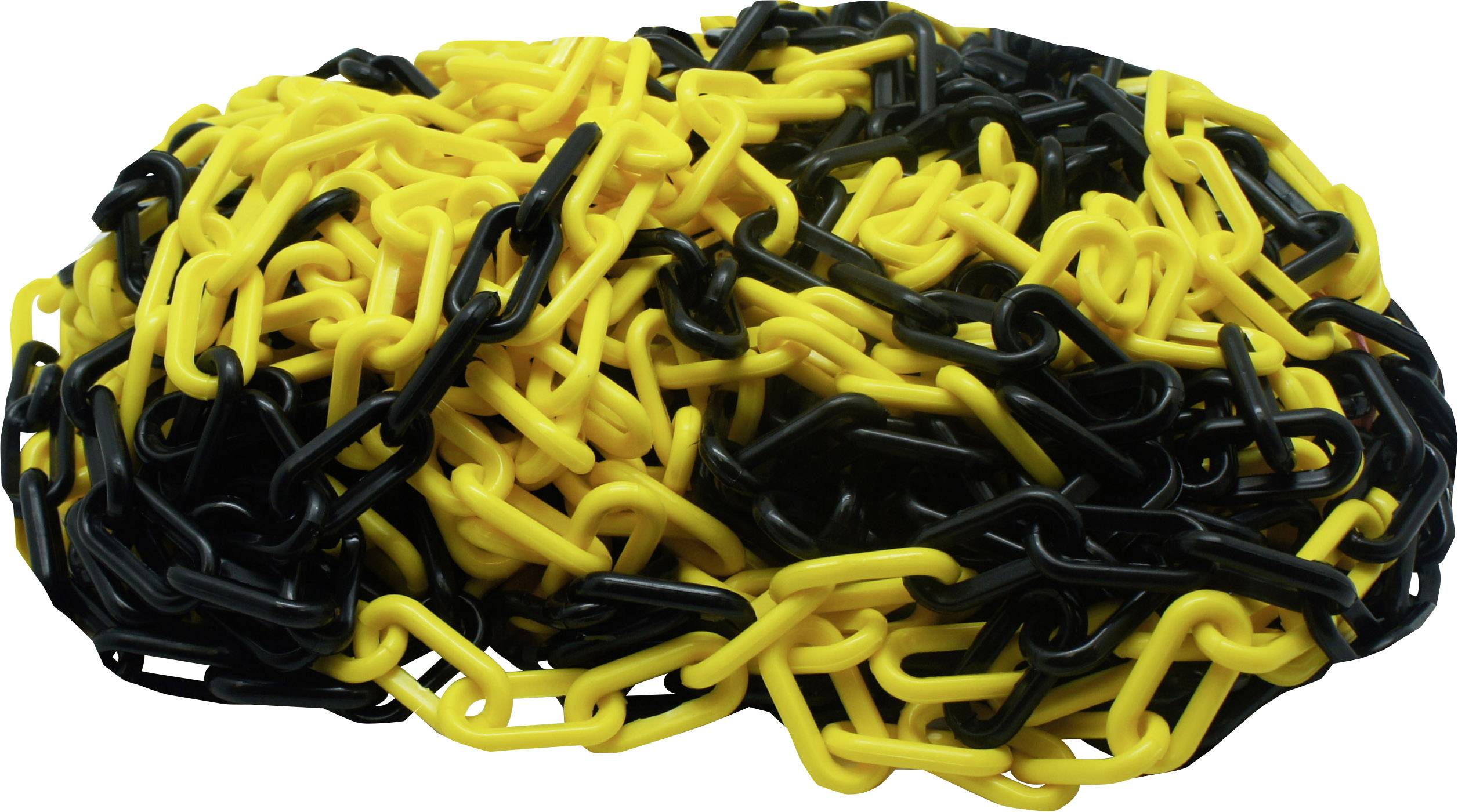 VISO CNJ801SBS Chaîne de signalisation noir, jaune plastique 25 m