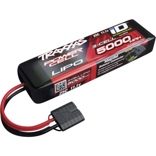 Pack de batterie (LiPo) 11.1 V 5000 mAh Traxxas 2872x 25 C Softcase Traxxas iD Pack de batterie (LiPo) 11.1 V 5000 mAh Traxxas 2872x 25 C Softcase Traxxas iD
