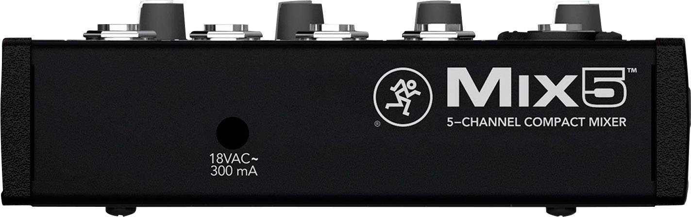 Mackie Mix 5 Console de mixage Nombre de canaux:5