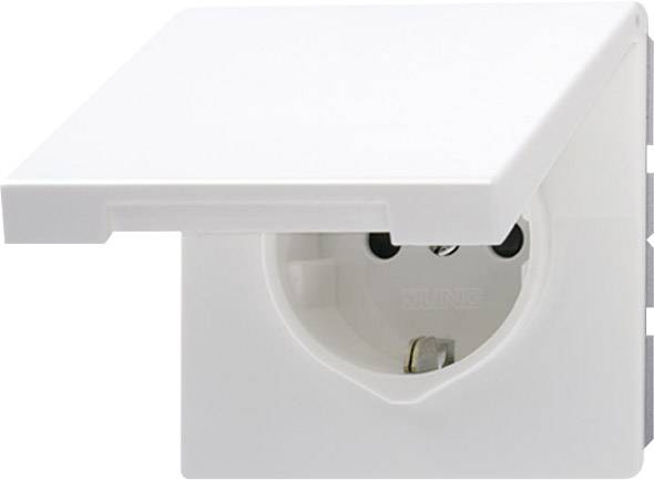 Prise 2P+T Jung LS1520KLWW blanc-alpin