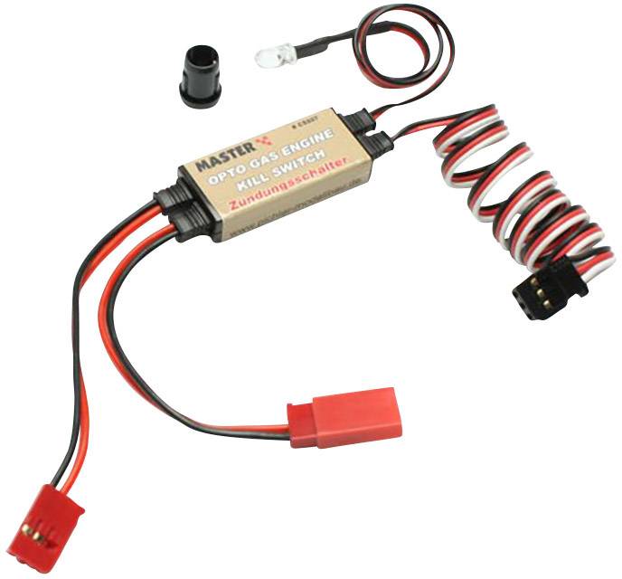 Commutateur d'allumage Master Modellbau C5207 Kill Switch (L x l x H) 35 x 17 x 7 mm