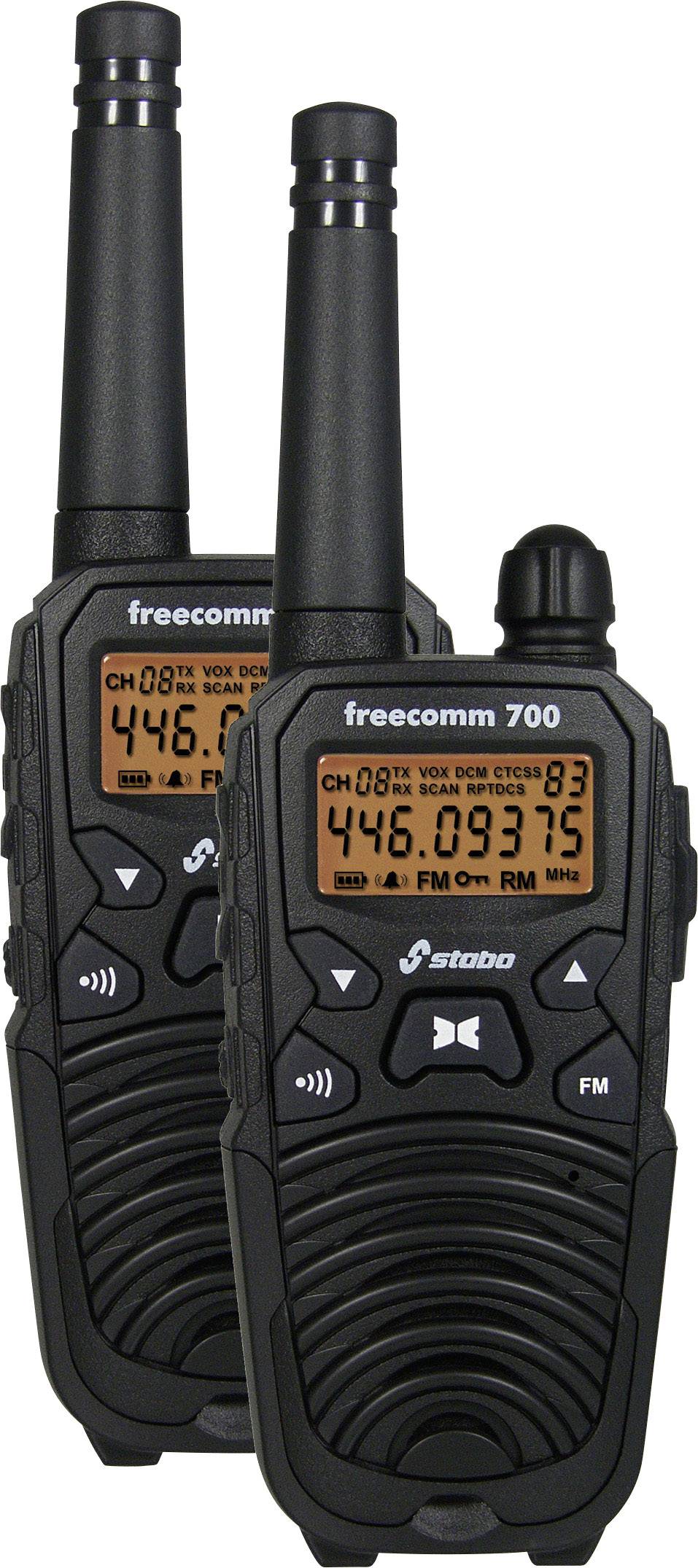 Talkie-walkie PMR Stabo freecom 700 20701 jeu de 2