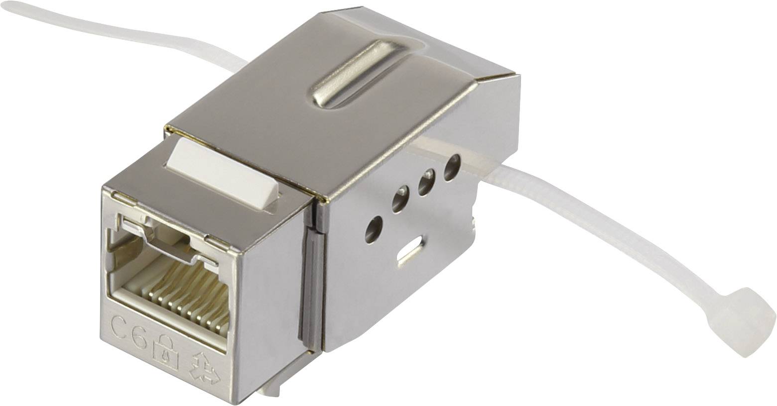 Module RJ45 encastrable Avec fonction de verrouillage / outil de déverrouillage inclus Keystone CAT 6 Renkforce KSV10 + Tooling