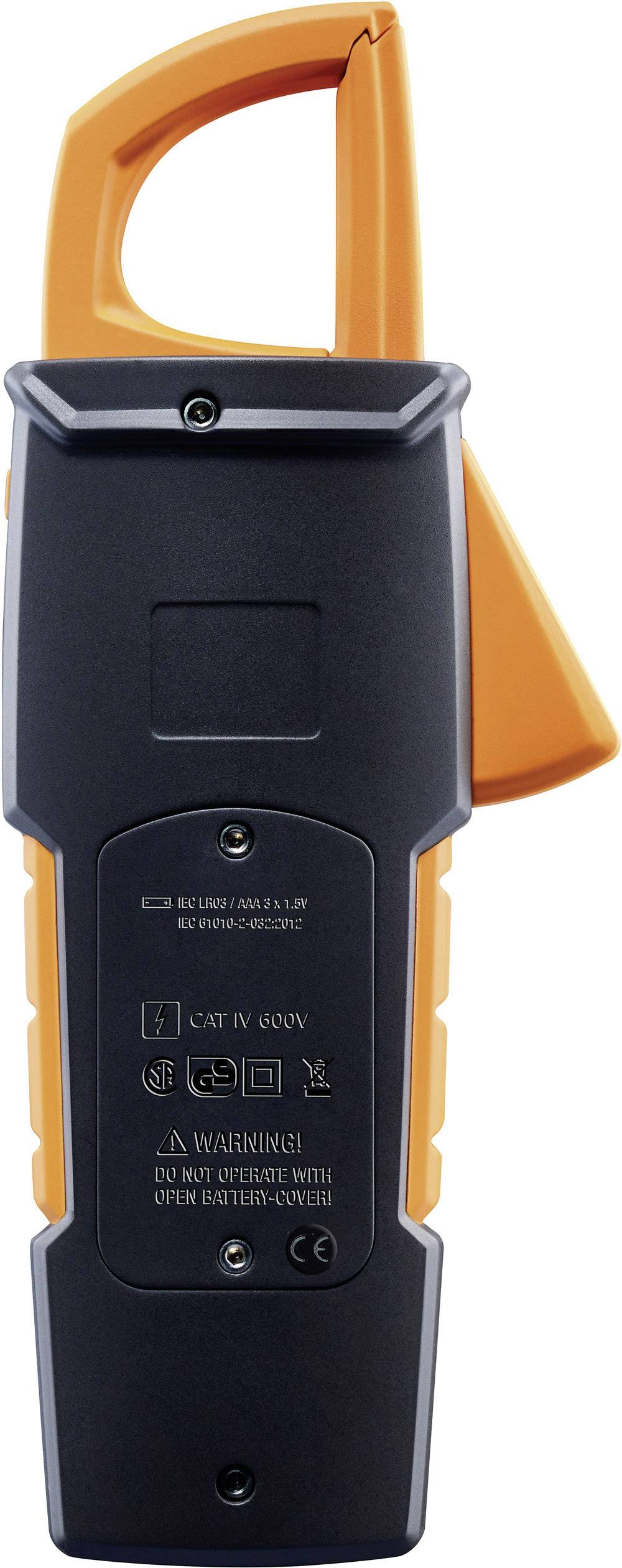 testo 770-1 Pince ampèremétrique, Multimètre numérique CAT III 1000 V, CAT IV 600 V Affichage (nombre de points): 4000