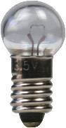 BELI-BECO 5043 Ampoule témoin 3.5 V 0.70 W Culot E5.5 clair