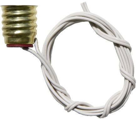 BELI-BECO L40/124 Support d'ampoule Culot (mini-lampes): E10 Connexion: à fils