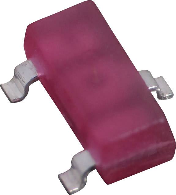 Kingbright KM 23LID-F LED CMS SOT-23 rouge 1.25 mcd 140 ° 2 mA 2.5 V Tape cut