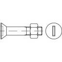 Vis à tête fraisée TOOLCRAFT 144337 10 pc(s) M24 100 mm tête fraisée plat acier N/A