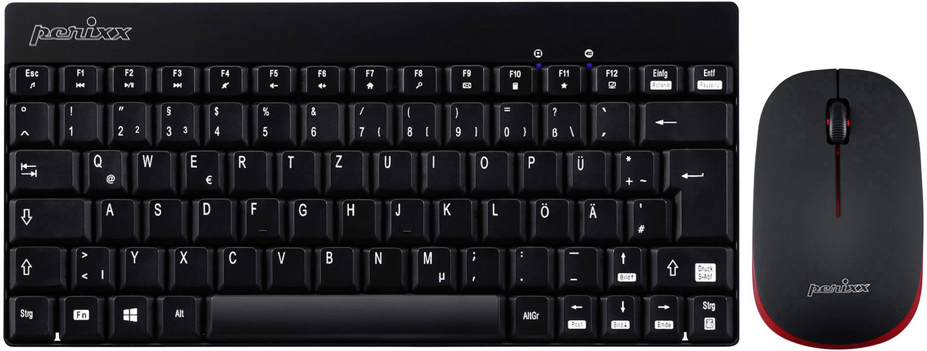 Kit souris + clavier Perixx PERIDUO-712BDE noir
